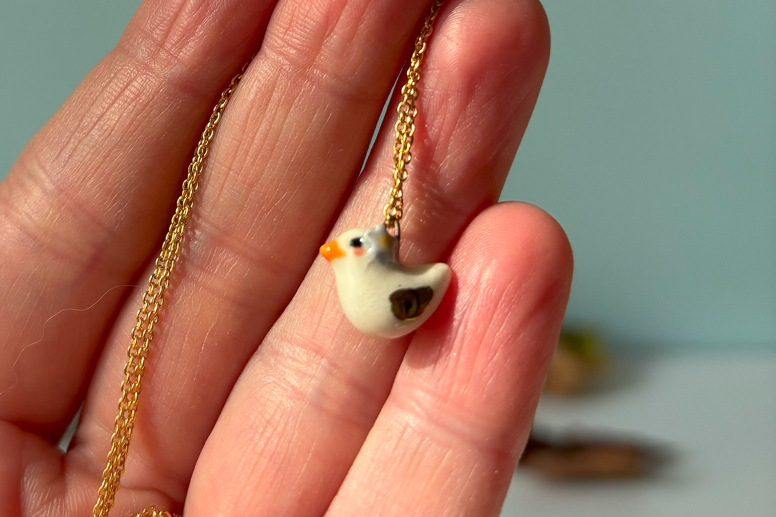 Alternative view of Pendant - Cute Duck