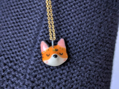 Pendant - Fox Portrait - Image 4