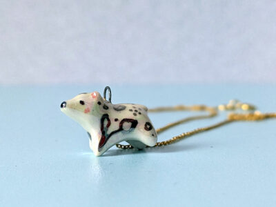 Pendant - Polar Bear - White Gold - Image 4