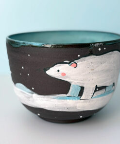 cute polar bear bowl