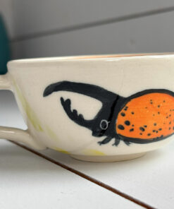 Tea Cup : Orange Beetle