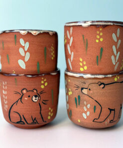 Adorable bear cup