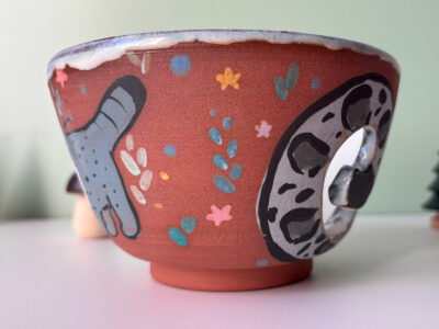 Yarn Bowl - Snow Leopards - Image 6