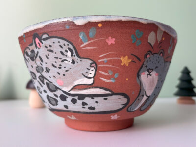 Yarn Bowl - Snow Leopards - Image 9