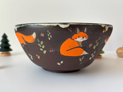 Bowl - Red Foxes - Image 6