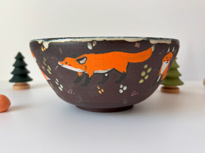 Bowl - Red Foxes - Image 5