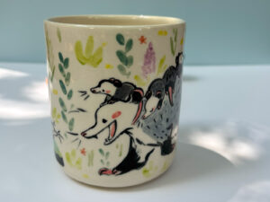 Cup - Opossum Family