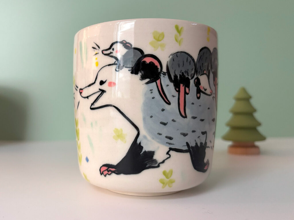 opossum family cup