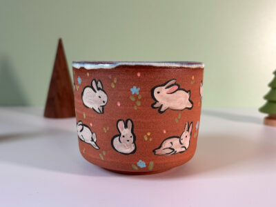 Tasse Rouge - Lapins Creme – Image 4