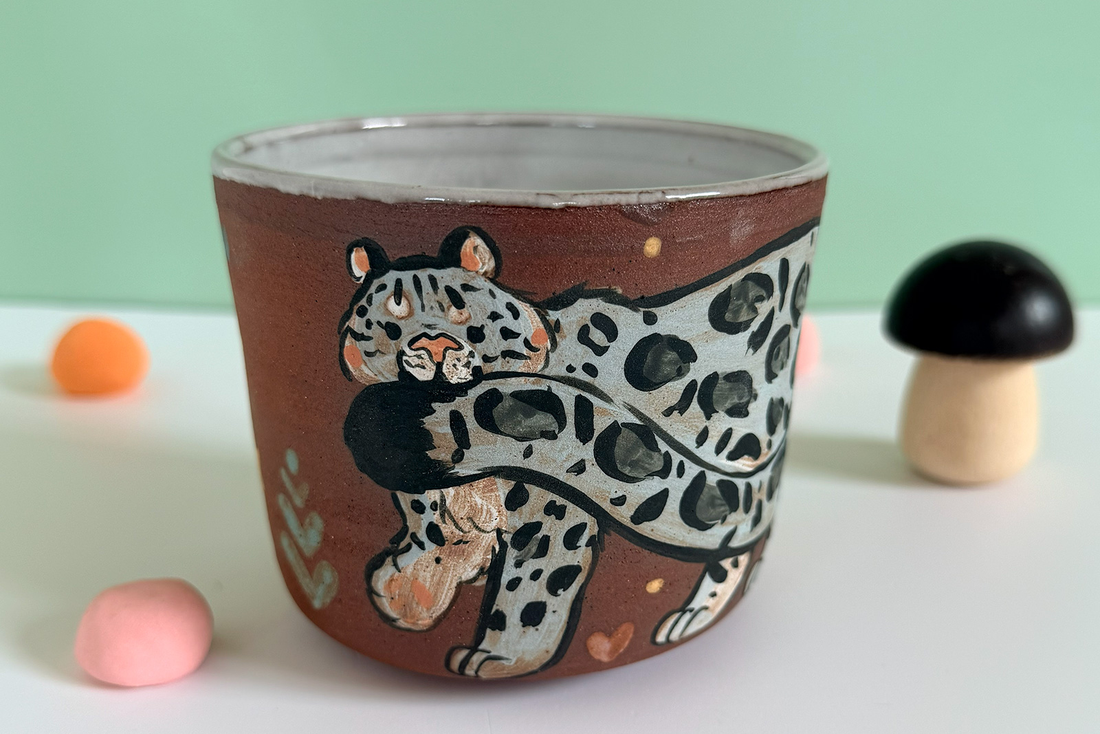 Cup - Snow Leopard