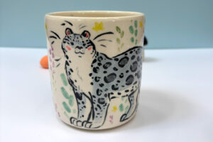 snow leopard cup