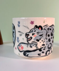 snow leopard cup