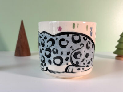 Cup - Snow Leopard - Image 2
