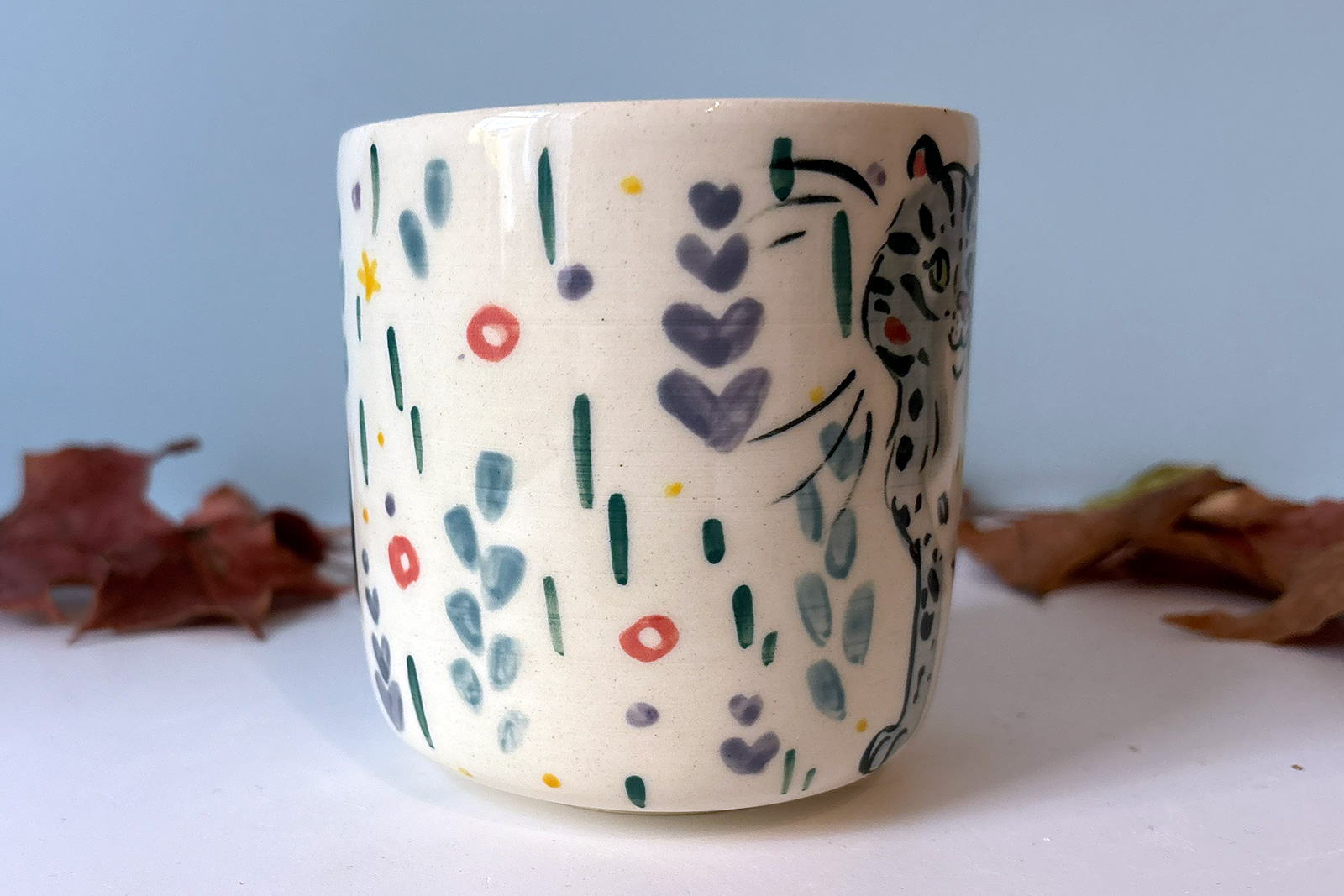 Alternative view of Tasse - Panthère des Neiges