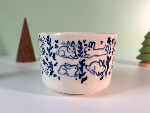 Cup - Blue Bunnies - Image 2