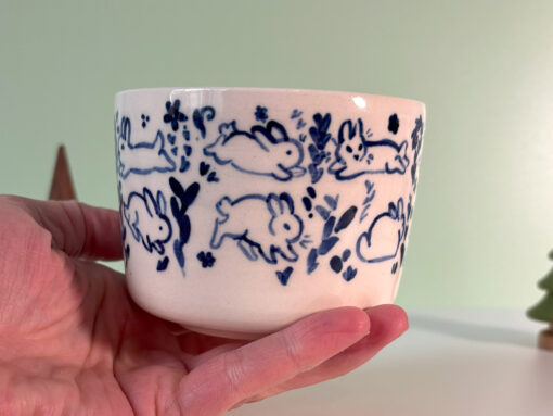 Cup - Blue Bunnies - Image 6