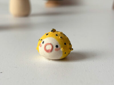 TEA PERT PUFFER FISH