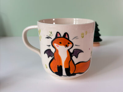 fantastic foxes mug