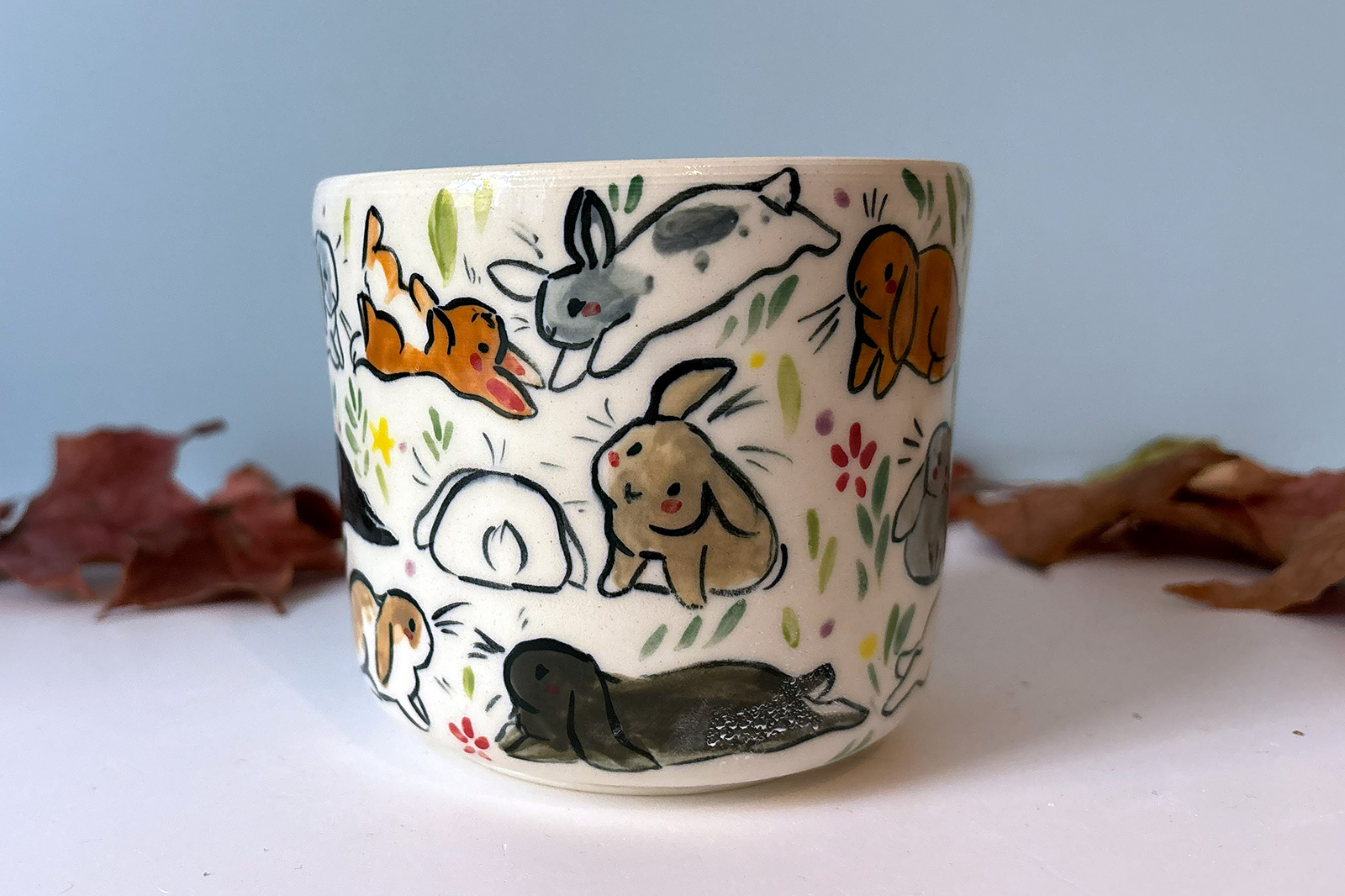 Tasse : Plein de Lapins