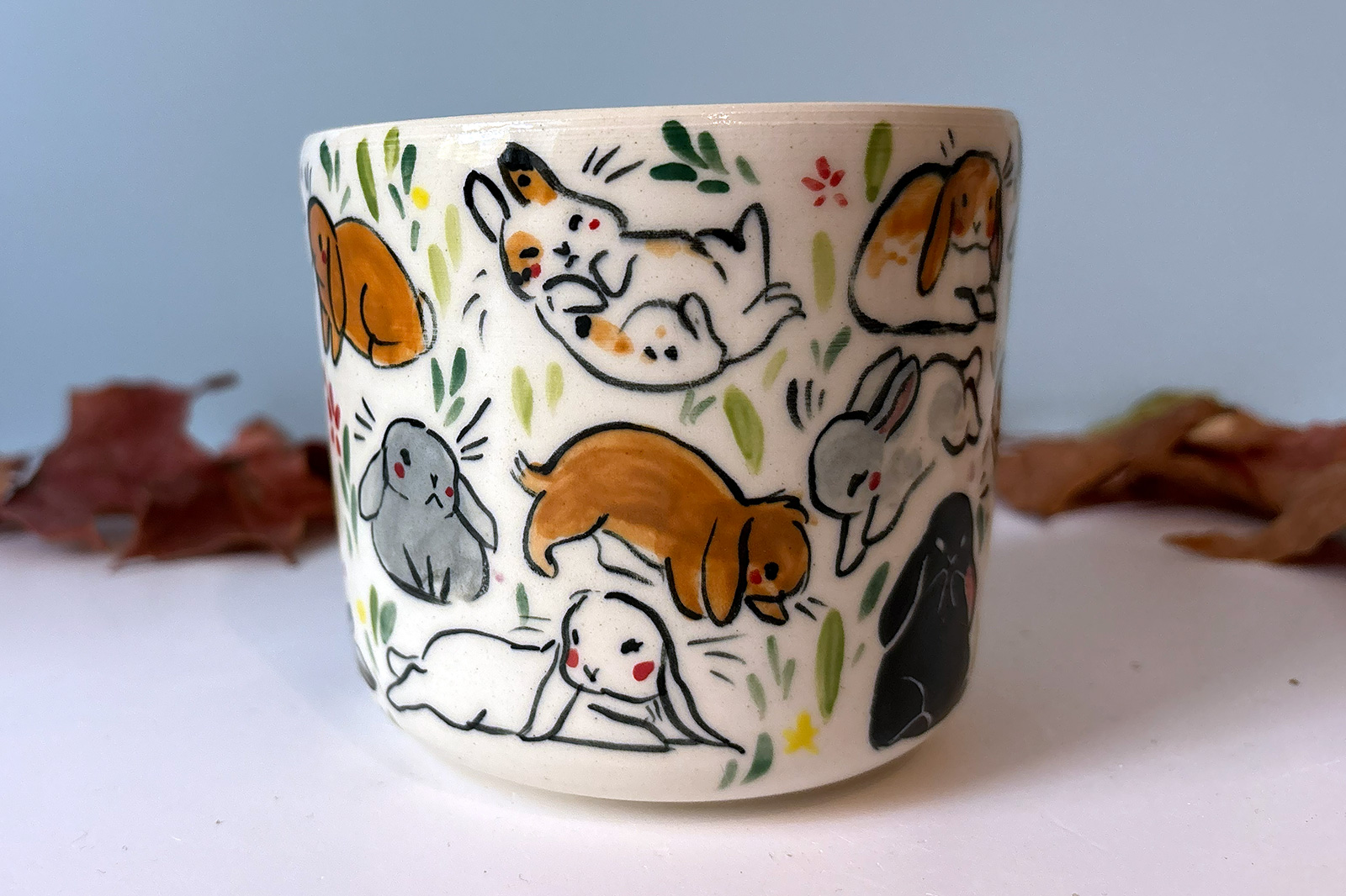 Alternative view of Tasse : Plein de Lapins