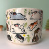 adorable bunnies cup all handmade and painted by kness in Canada