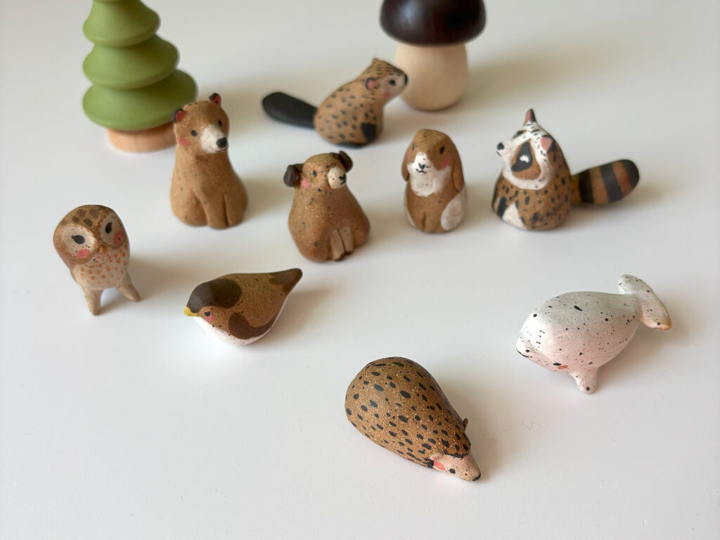 Figurine - Ami du Thé - Grès