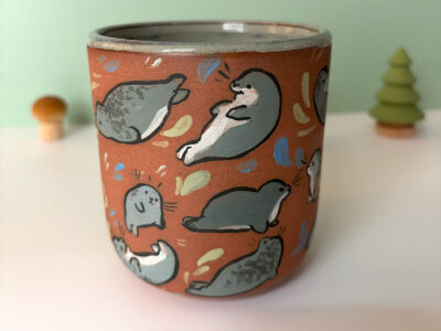 Cup - Many Seals