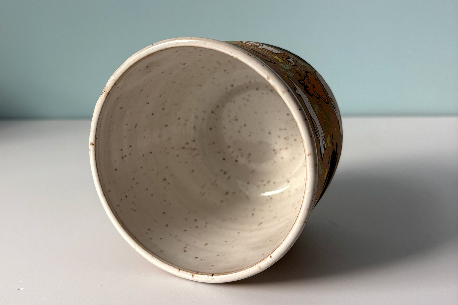 Alternative view of Cup Speckled : Too Many Bunnies