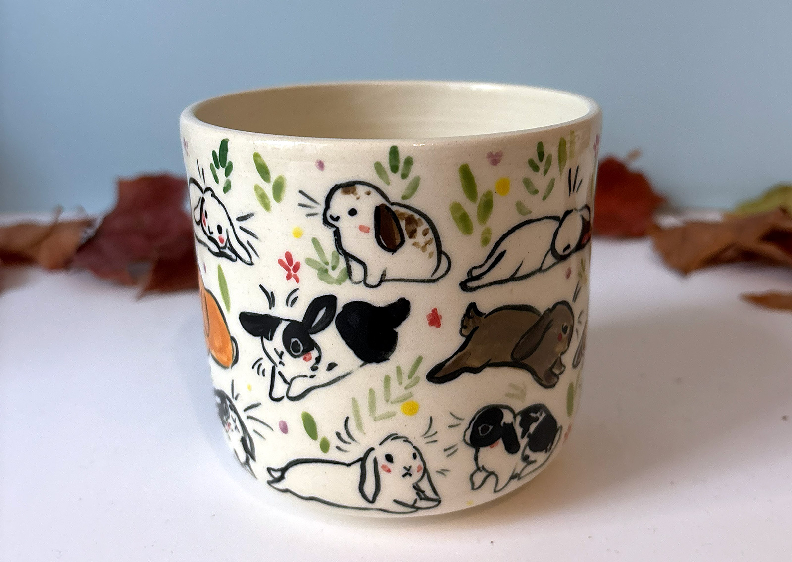 Alternative view of Tasse : Plein de Lapins