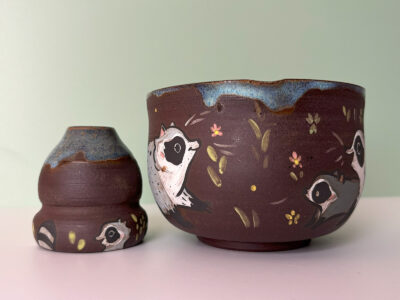 Set Matcha - Black - Raccoons - Image 6