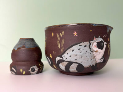 Set Matcha - Black - Raccoons - Image 7