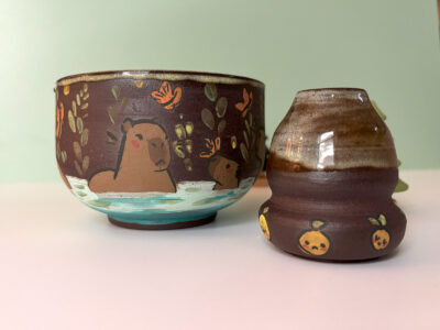 Set Matcha - Black - Capybaras - Image 7