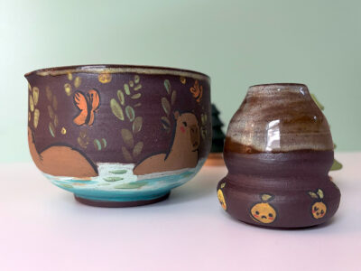 Set Matcha - Black - Capybaras - Image 6