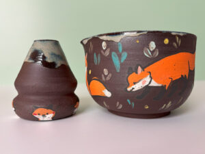 matcha set fox