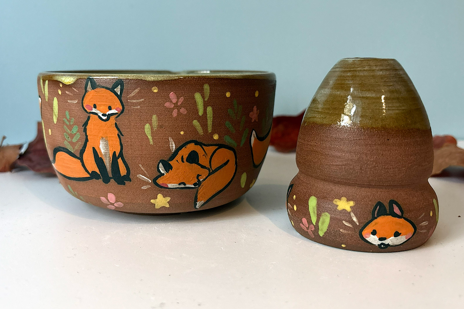 Alternative view of Set Matcha - Renards