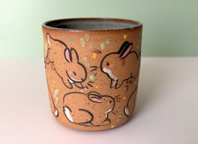 Mug - Speckled - Bunnies - Image 2