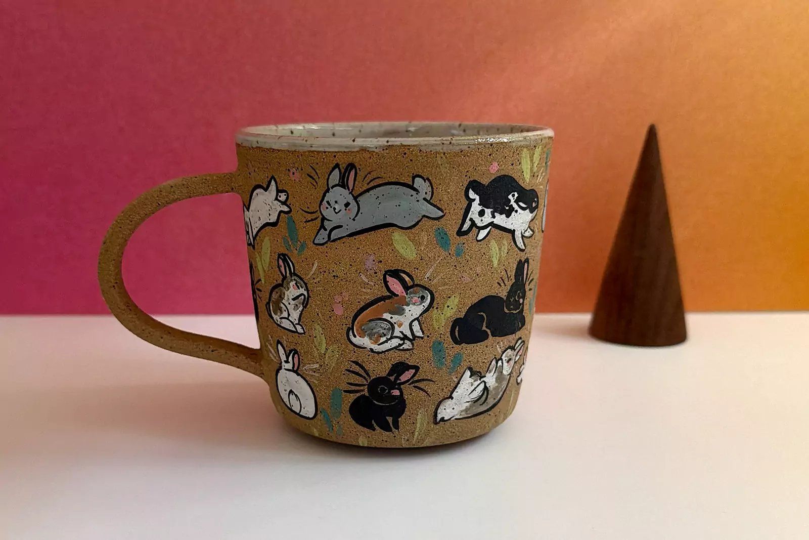 Mug - Speckled - Too Many Bunnies - Image 2