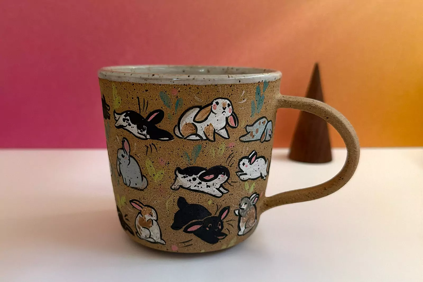 Mug - Speckled - Too Many Bunnies - Image 5