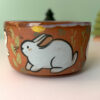 tumbler red bunnies