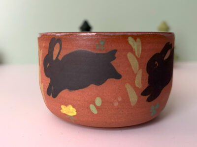 Tumbler - Red - Black Bunnies - Image 5