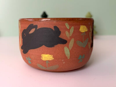 Tumbler - Red - Black Bunnies - Image 4