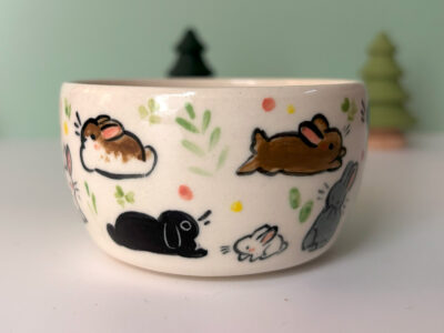 Tumbler - White - Too Many Bunnies - Image 4