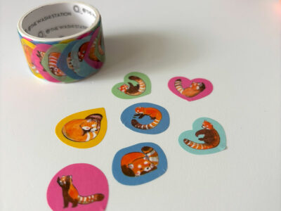 Washi Stickers - Panda Roux - Image 3