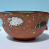 bowl border collie