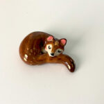 pine marten figurine