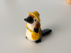 cute platypus figurine