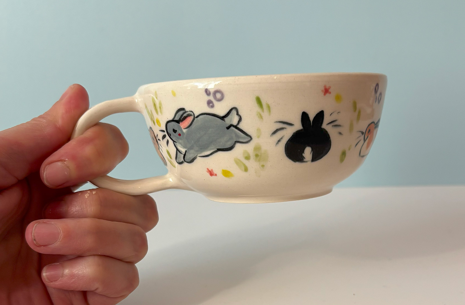 Tea Cup - Bunnies