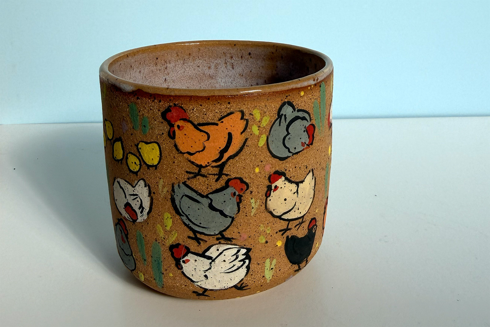 Alternative view of Cup - Too Many Chicken