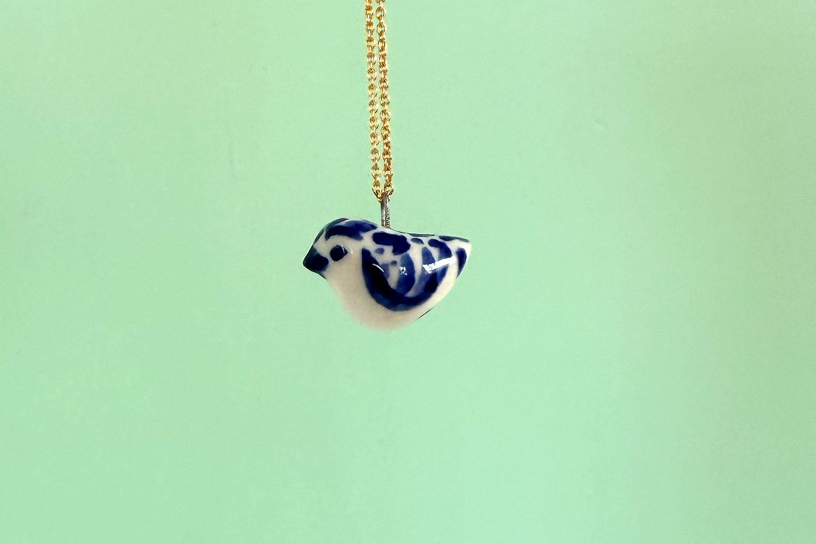 Alternative view of Pendant - Tattooed Bird