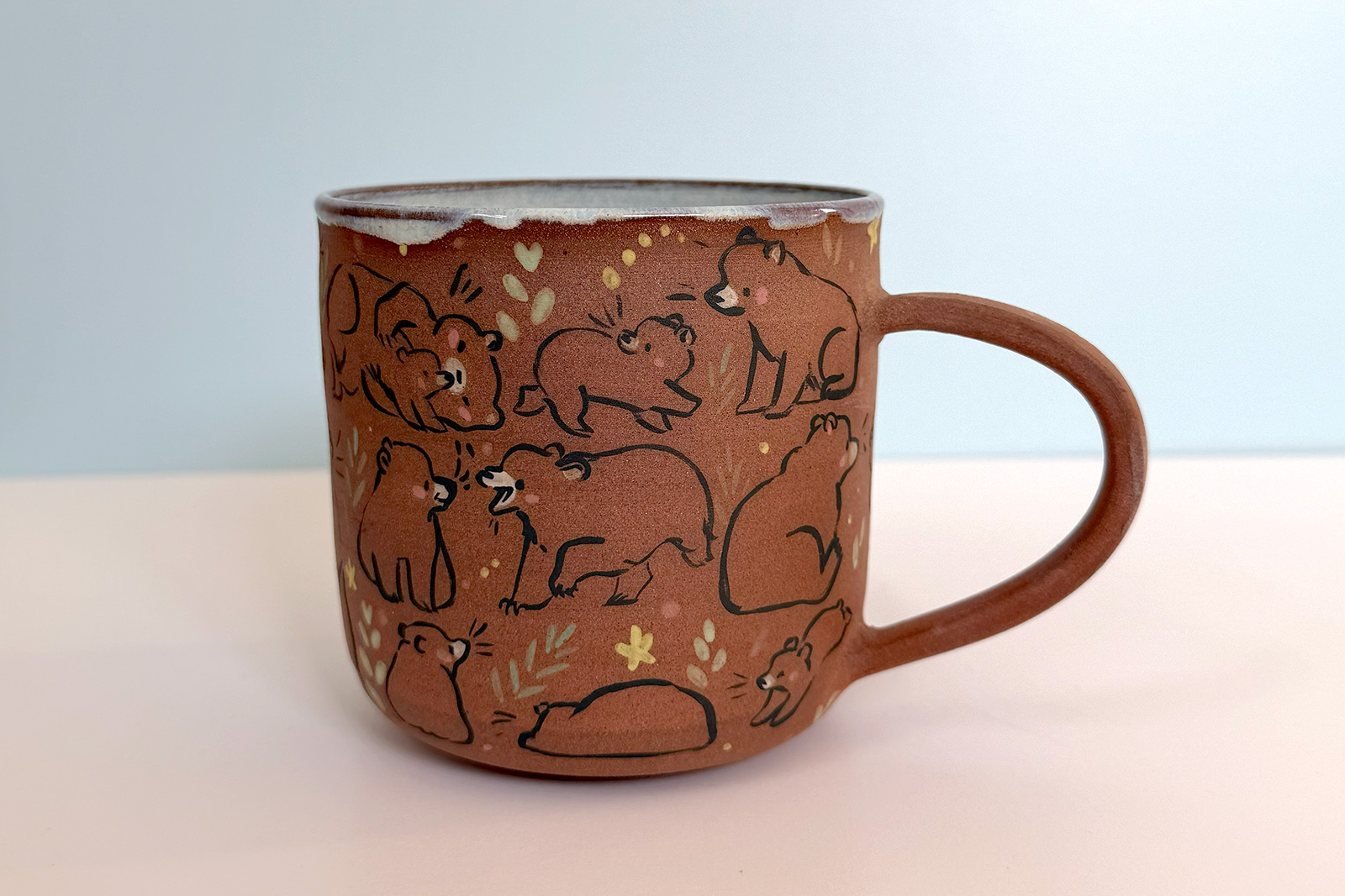 Mug Rouge : Plein d'Ours